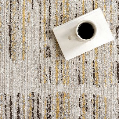 nuLOOM Maemi Abstract Machine Washable Area Rug