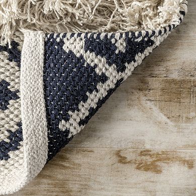 nuLOOM Hand Loomed Cotton Teyana Area Rug