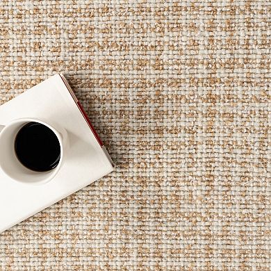 nuLOOM Galene Checkered Wool Blend Area Rug