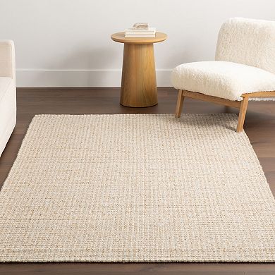 nuLOOM Galene Checkered Wool Blend Area Rug