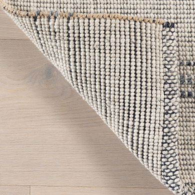 nuLOOM Garnet Striped Wool Blend Area Rug