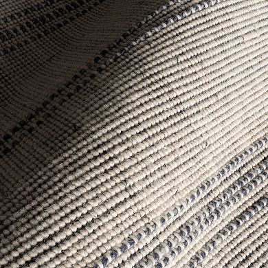 nuLOOM Garnet Striped Wool Blend Area Rug