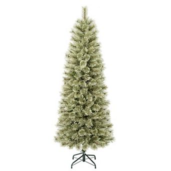 National Tree Company 6 ft. Unlit Arcadia Pine Cashmere Slim Hinged Artificial Christmas Tree