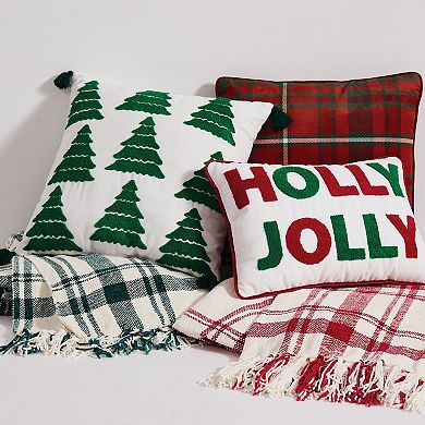 Truly Soft Plaid Chenille Throw Blanket