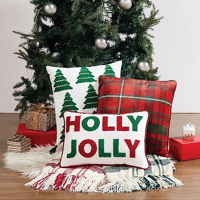 Truly Soft Plaid Chenille Throw Blanket
