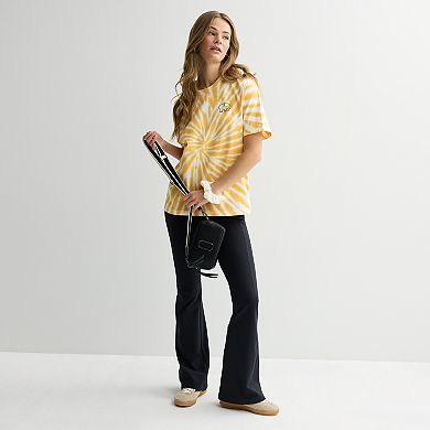 Juniors' IVORY ELLA Marigold Swirl Tie Dye T-Shirt