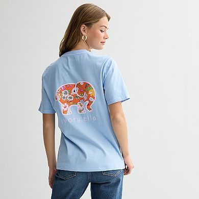 Juniors' IVORY ELLA Flower Fields T-Shirt
