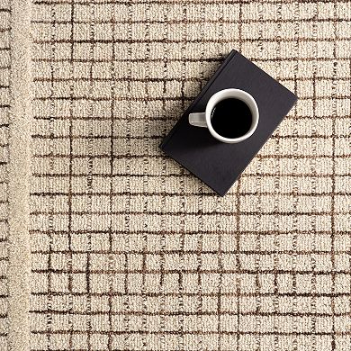 nuLOOM Emaline Geometric Wool Area Rug
