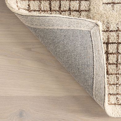 nuLOOM Emaline Geometric Wool Area Rug