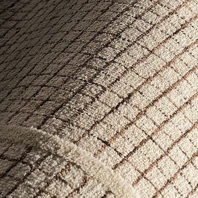 nuLOOM Emaline Geometric Wool Area Rug