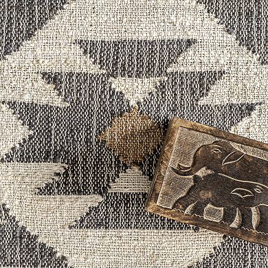 nuLOOM Rosanna Southwestern Symbols Jute Area Rug