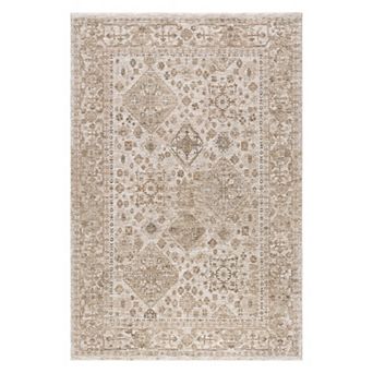 nuLOOM Klyah Medallion Fringe Area Rug