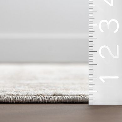 nuLOOM Klyah Medallion Fringe Area Rug