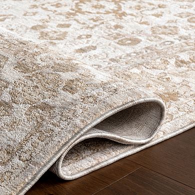 nuLOOM Klyah Medallion Fringe Area Rug