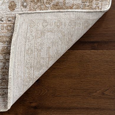 nuLOOM Klyah Medallion Fringe Area Rug