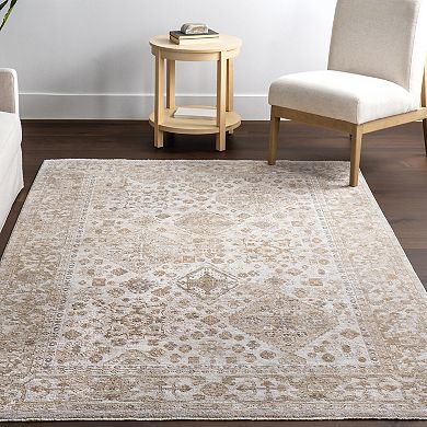 nuLOOM Klyah Medallion Fringe Area Rug