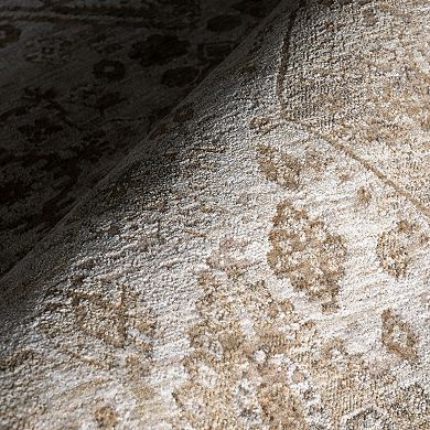 nuLOOM Klyah Medallion Fringe Area Rug