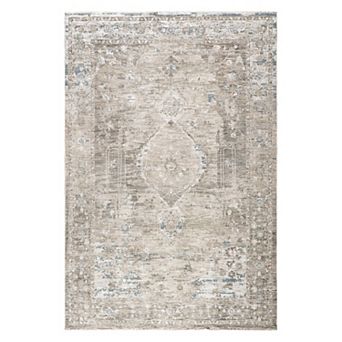 nuLOOM Graciela Medallion Fringe Area Rug