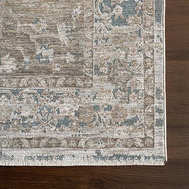 nuLOOM Graciela Medallion Fringe Area Rug