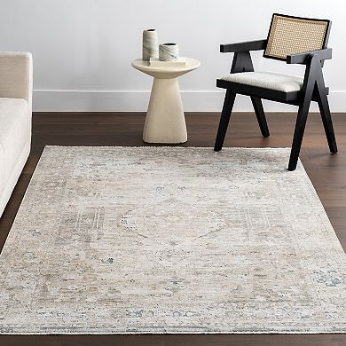 nuLOOM Graciela Medallion Fringe Area Rug