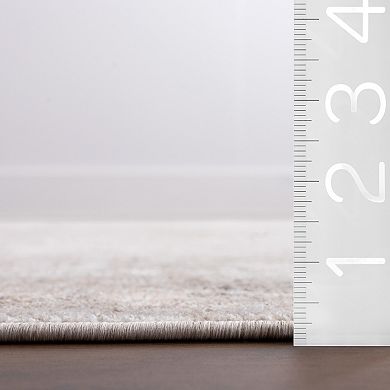 nuLOOM Koami Medallion Fringe Area Rug