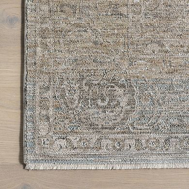 nuLOOM Griselda Medallion Fringe Area Rug