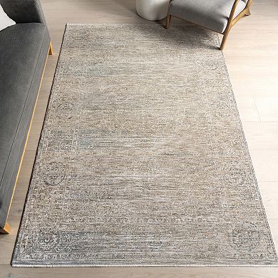 nuLOOM Griselda Medallion Fringe Area Rug