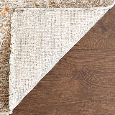 nuLOOM Kriti Medallion Fringe Area Rug