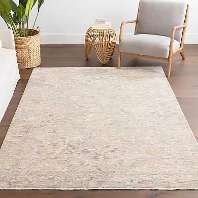 nuLOOM Kriti Medallion Fringe Area Rug