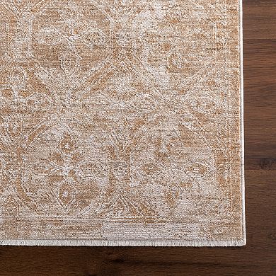 nuLOOM Sevilla Medallion Fringe Area Rug