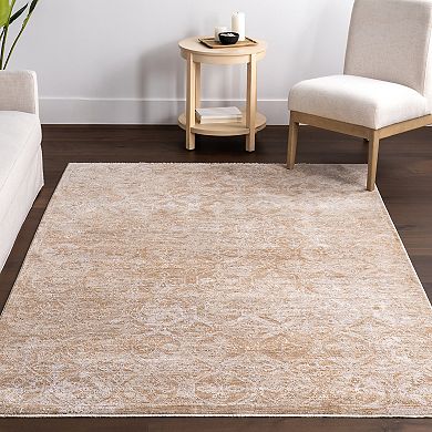 nuLOOM Sevilla Medallion Fringe Area Rug