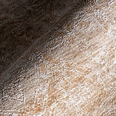 nuLOOM Sevilla Medallion Fringe Area Rug