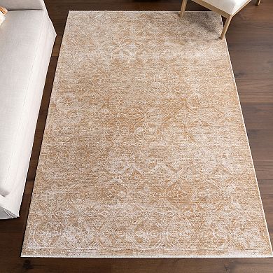 nuLOOM Sevilla Medallion Fringe Area Rug