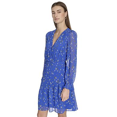 Women's Harper Rose Long Sleeve Smocked Waist Mini Dress