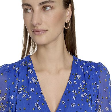 Women's Harper Rose Long Sleeve Smocked Waist Mini Dress