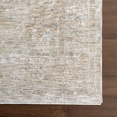 nuLOOM Gwynne Medallion Fringe Area Rug