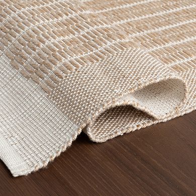 nuLOOM Erina Striped Indoor / Outdoor Area Rug