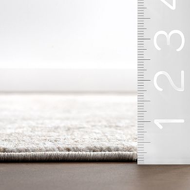 nuLOOM Georgianna Medallion Fringe Area Rug