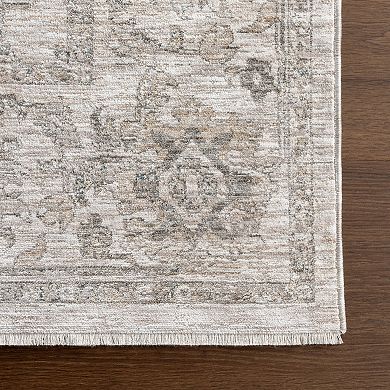 nuLOOM Georgianna Medallion Fringe Area Rug