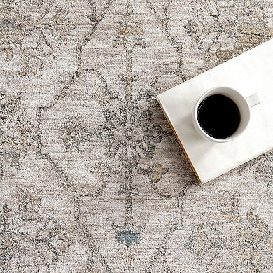 nuLOOM Georgianna Medallion Fringe Area Rug