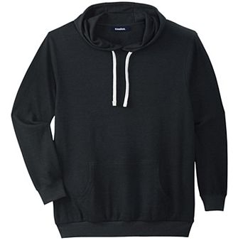 KingSize Men's Big & Tall Waffle-Knit Thermal Hoodie