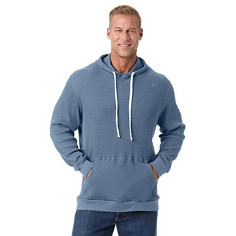 KingSize Men's Big & Tall Waffle-Knit Thermal Hoodie