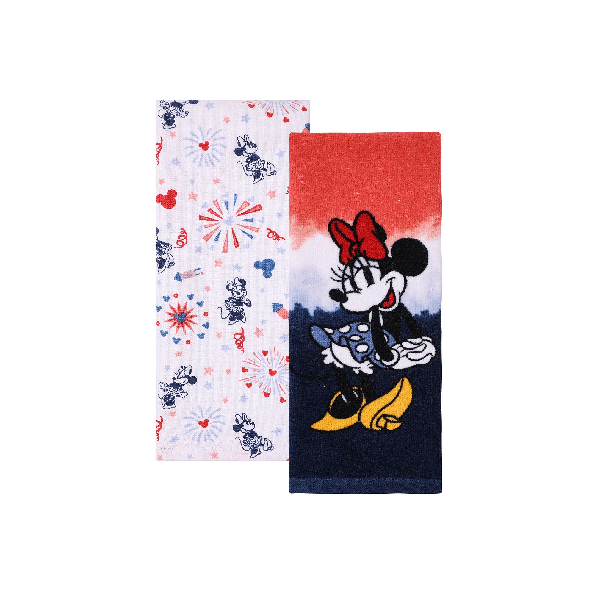 Disneys Minnie Mouse Dip Dye Kitchen Towel 2-Pack by Celebrate Together™