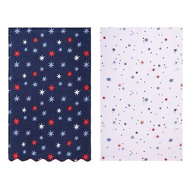 Celebrate Together Americana Stars Kitchen Towels 2-Pack