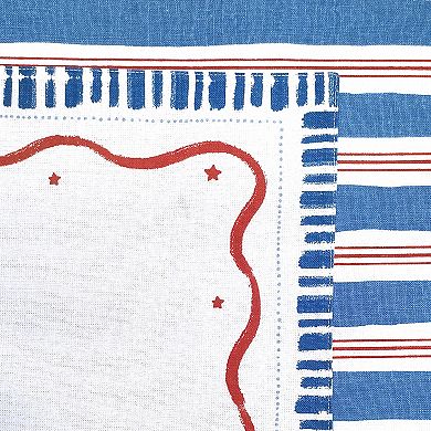 Celebrate Together Americana Printed Reversible Table Runner