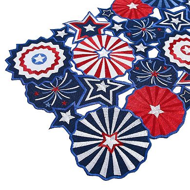Celebrate Together Americana Fireworks Cutout Runner