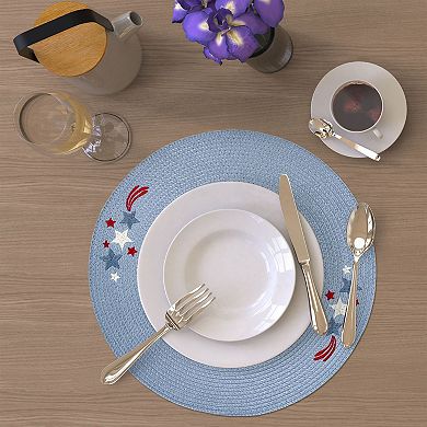 Celebrate Together Americana Stars Embroidered Placemat