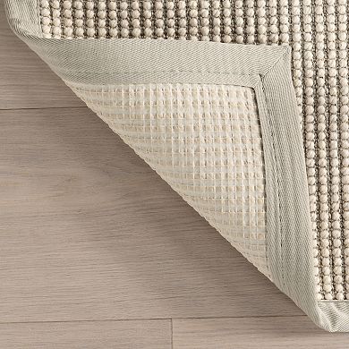 nuLOOM Monica Geometric Wool Area Rug