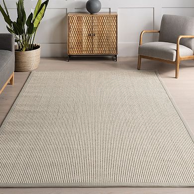 nuLOOM Monica Geometric Wool Area Rug
