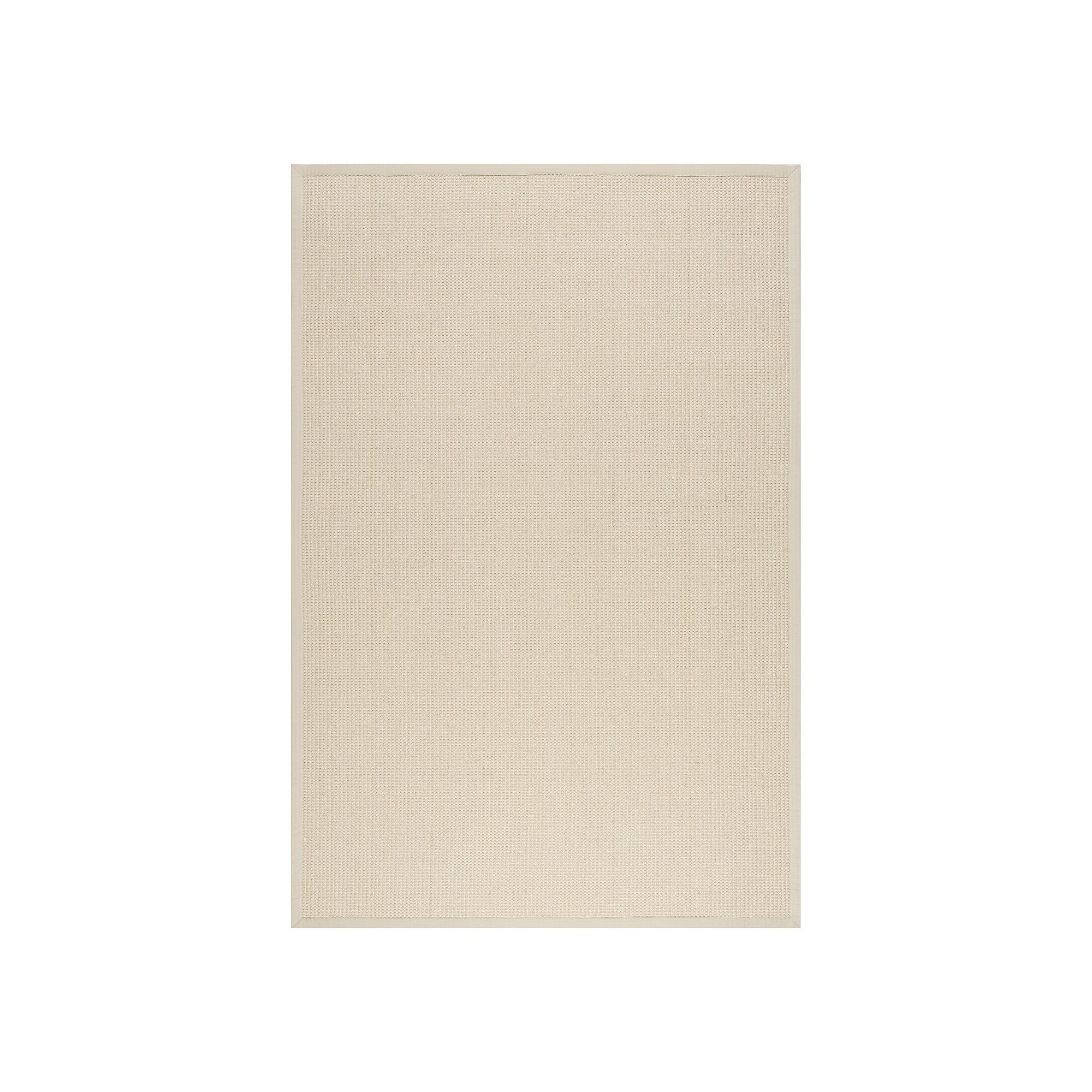 nuLOOM Monica Geometric Wool Area Rug, Ivory